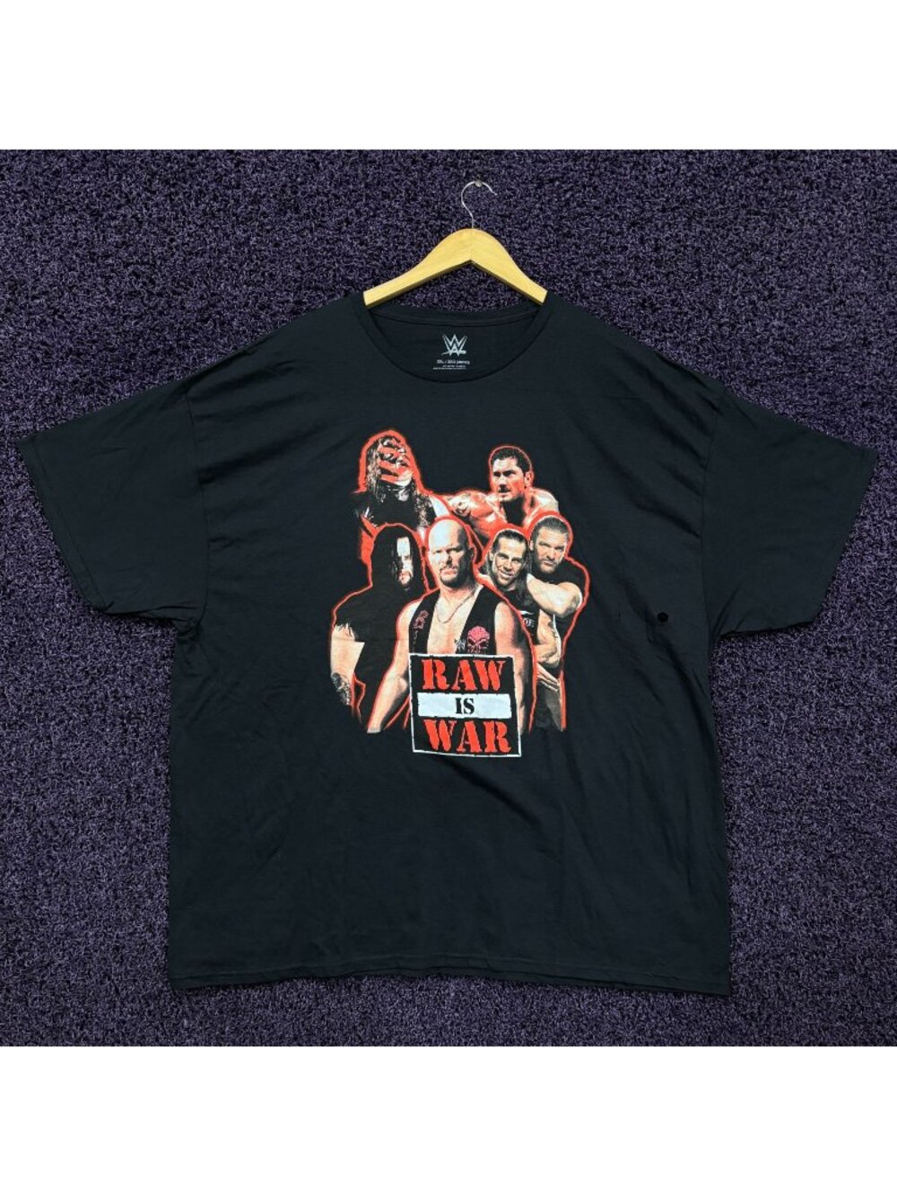Monday Night Raw is War Superstar Legends WWE T-Shirt 3XL